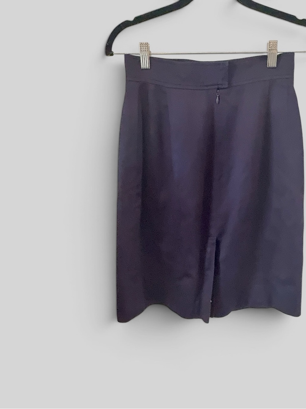 CHANEL Dark Navy A-Line Skirt - Picture 5 of 14